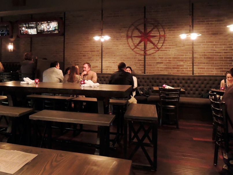 Communal Tables at Rustic Kitchen